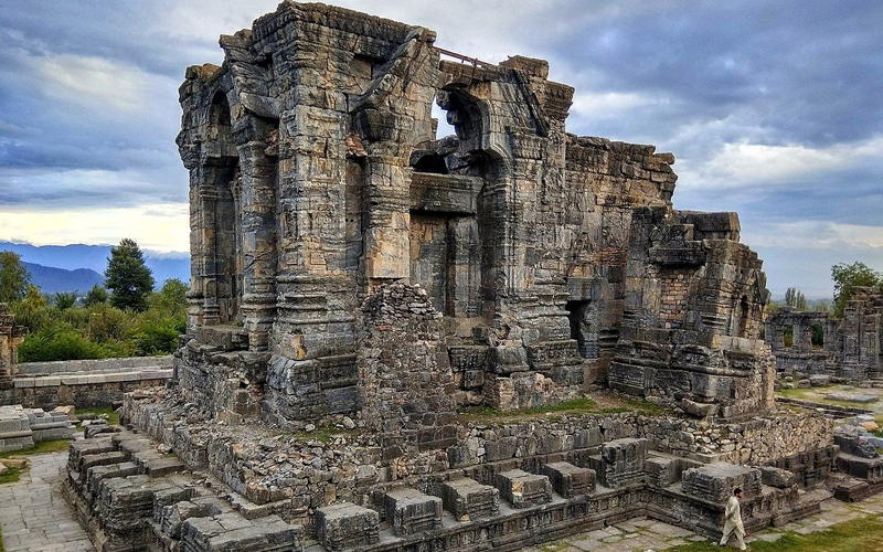 Martand Sun Temple destroyed