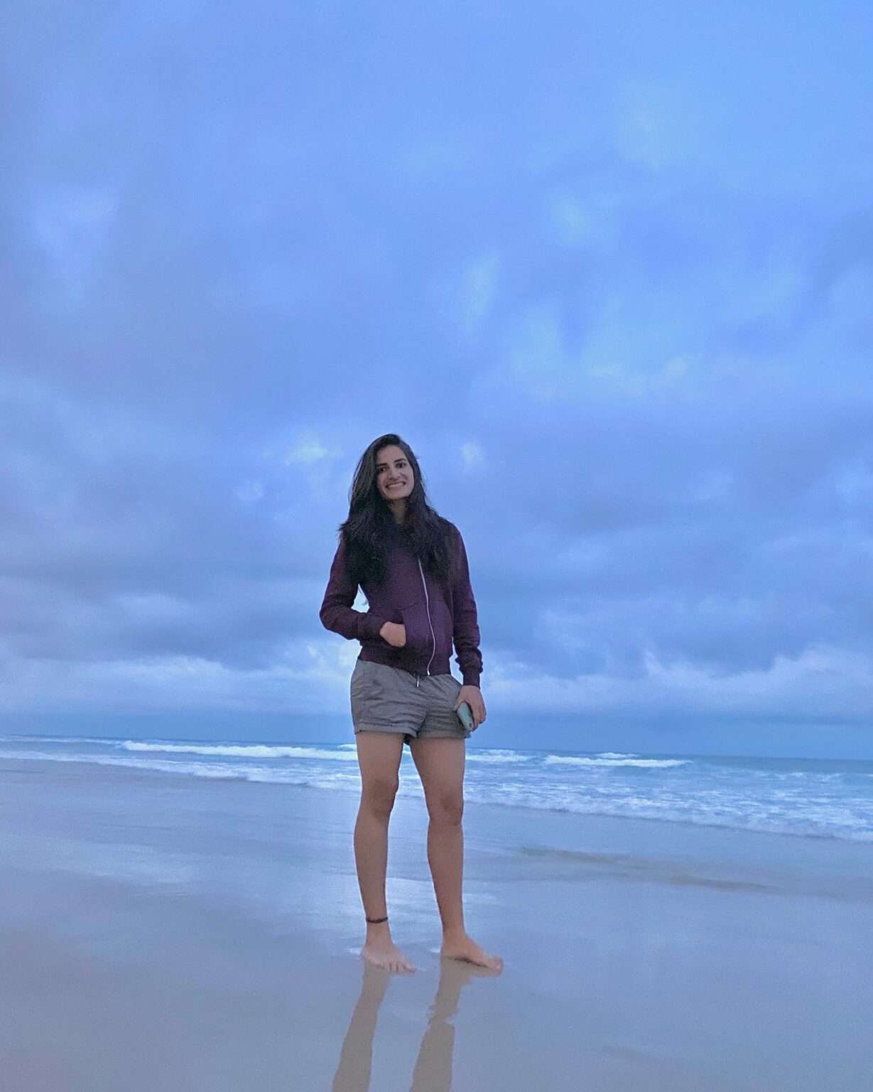 Renuka singh at beach